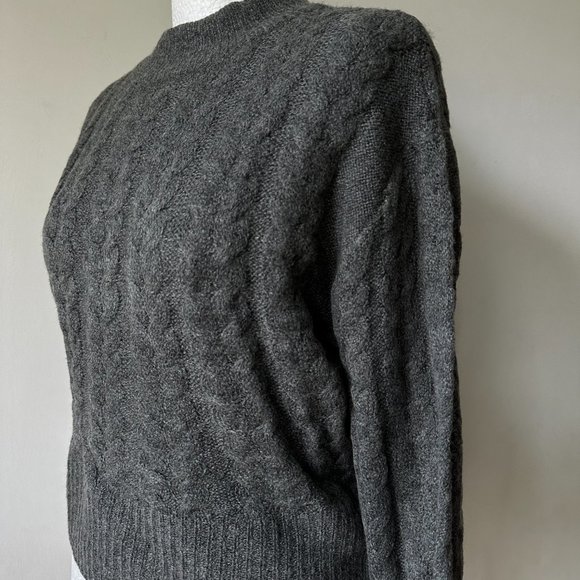 Zara Knitted Jumper Dark Grey M, L, XL - Picture 6 of 7